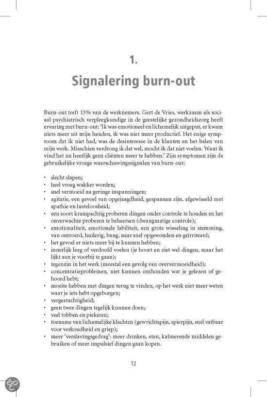 Omgaan met burn-out