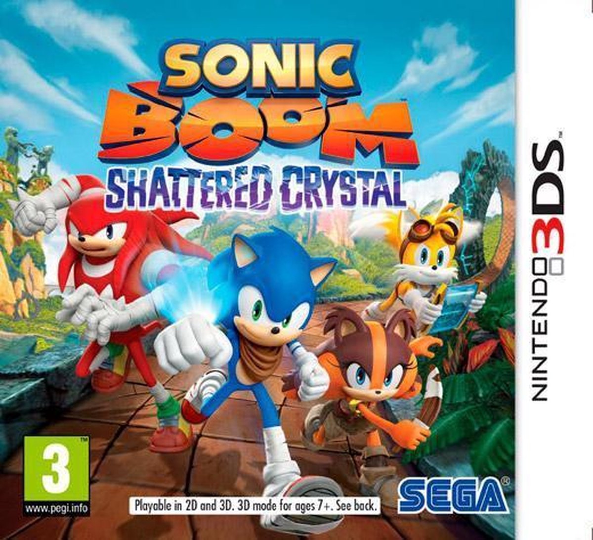 Sonic Boom, Shattered Crystal - 2DS + 3DS - Nintendo