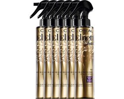 L’Oréal Paris Elnett Satin - Heat Protection Spray - 6 x 170 ml