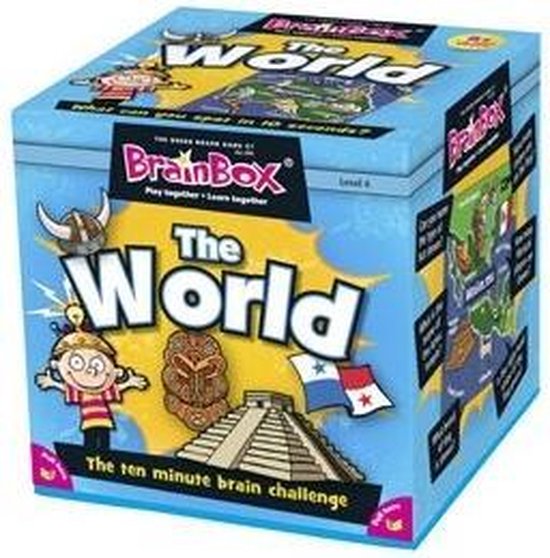 Afbeelding van het spel BrainBox The World Board game Leren