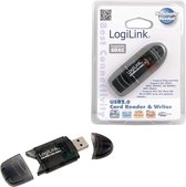 LogiLink Cardreader USB 2.0 Stick externe pour SD / MMC USB 2.0 Lecteur de carte mémoire noir