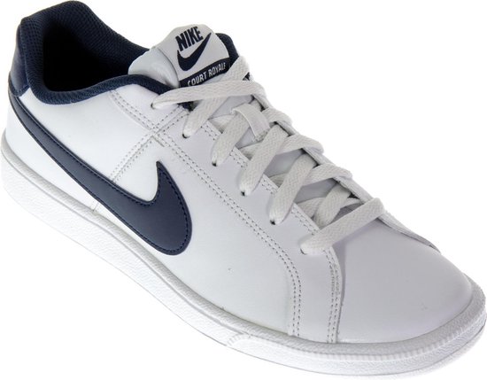 Nike Court Royale Sneakers Heren Sportschoenen - Maat 41 - Mannen - wit/blauw  | bol.com