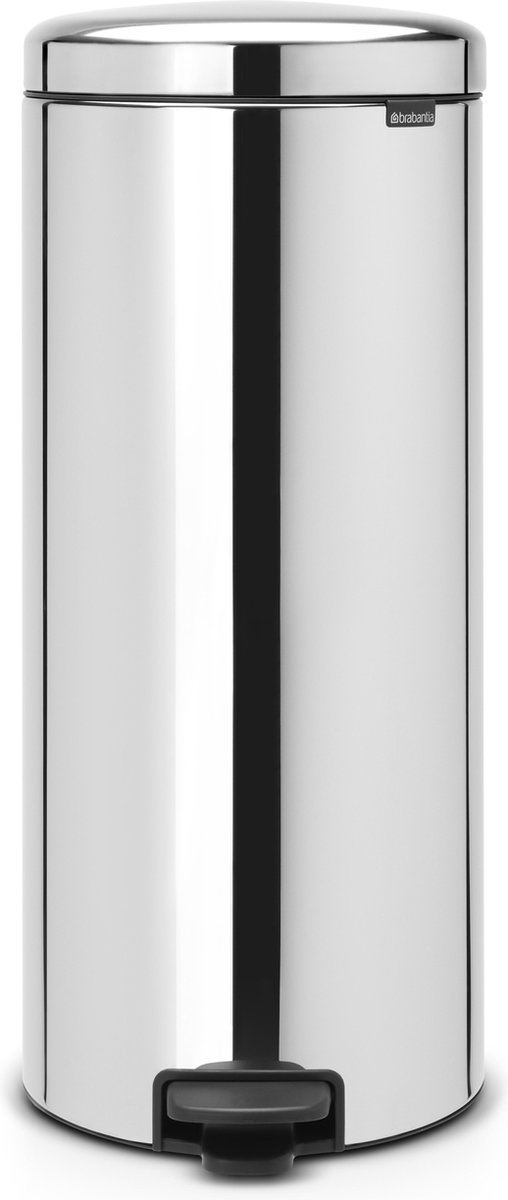 Goedkoopste Brabantia NewIcon Prullenbak - 30 liter - Brilliant Steel