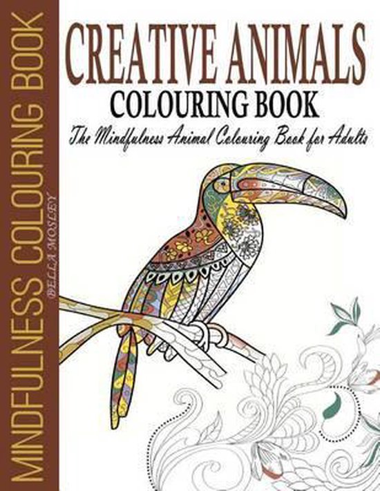 Creative Animals Colouring Book, Bella Mosley 9781516896370 Boeken