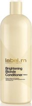 Label. M Label.M brightening blonde conditioner 1000ml - Conditioner - Shampoo