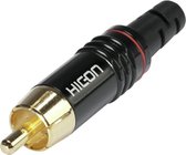 HICON RCA plug HI-CM06-RED