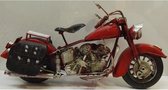 Rode blikken motor in Harley Davidson stijl - blik