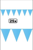 25x Bunting Bleu clair 10 mètres