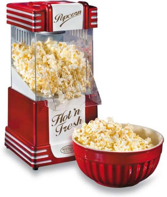 Popcorn Machine Nostalgia Electrics FC140 Rood