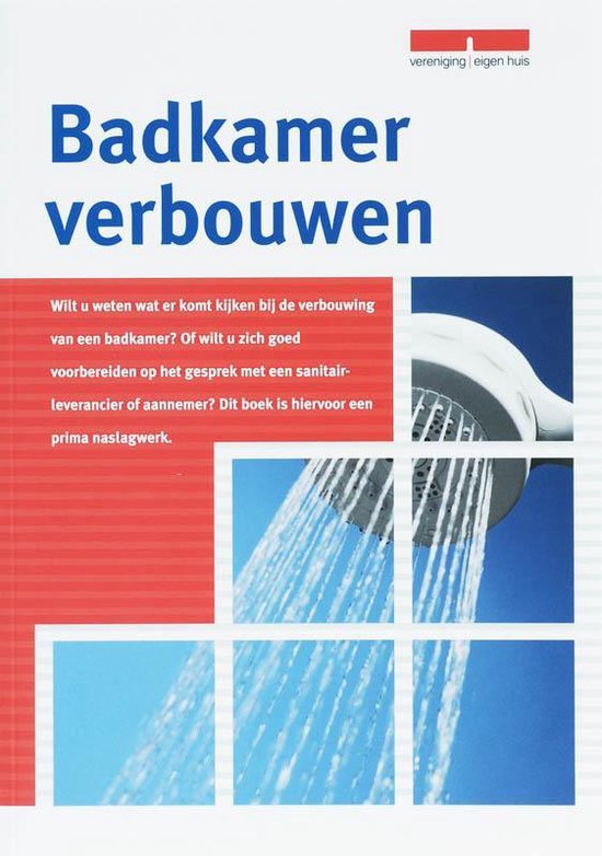Cover van het boek 'Badkamer verbouwen'