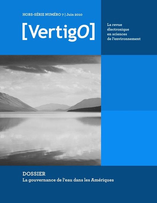 VertigO - La gouvernance de l'eau dans les Amériques - cover