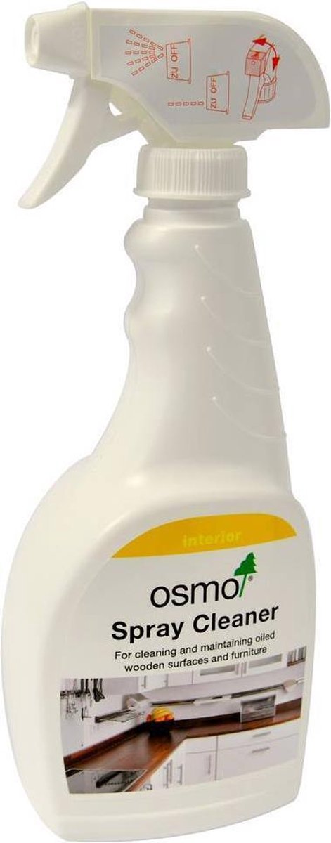 Goedkoopste Osmo Spray Cleaner 8026 0,5 Liter | schoonmaakmiddelen | Houten meubelreiniger spray