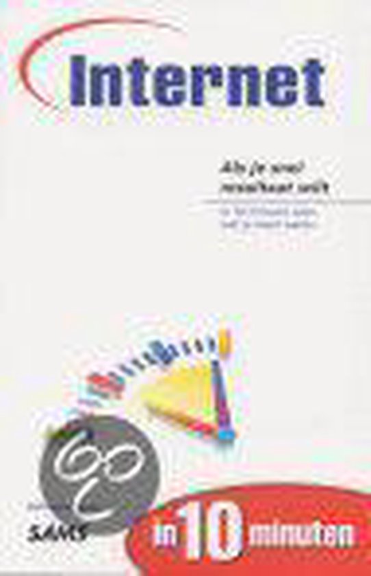 Cover van het boek 'Internet in 10 minuten'