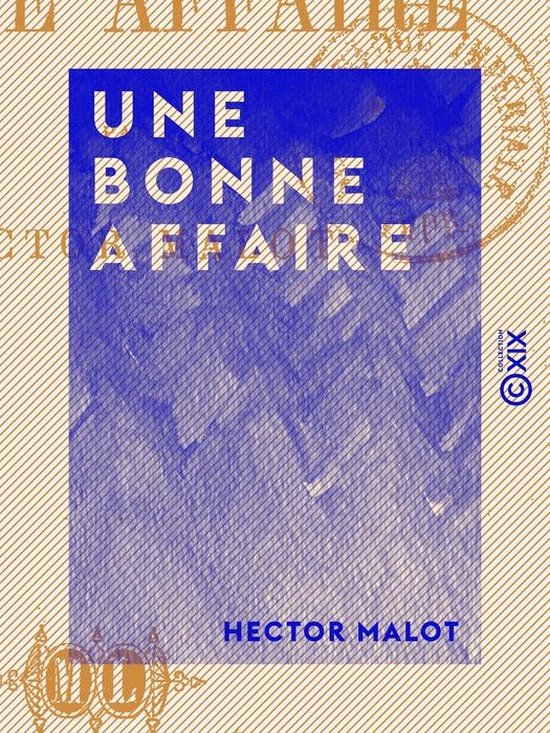 Une bonne affaire - cover