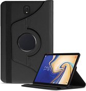 Tablet Hoes Case Cover voor Samsung Galaxy Tab S4 2018 10,5 inch model T830 / T835 - 360° draaibaar - Zwart