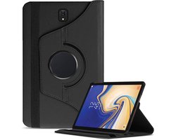 Tablet Hoes Case Cover voor Samsung Galaxy Tab S4 2018 10,5 inch model T830 / T835 - 360° draaibaar - Zwart