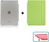Apple iPad Pro 1 - 12.9 inch - Smart Cover Hoes - inclusief Transparante achterkant - Groen