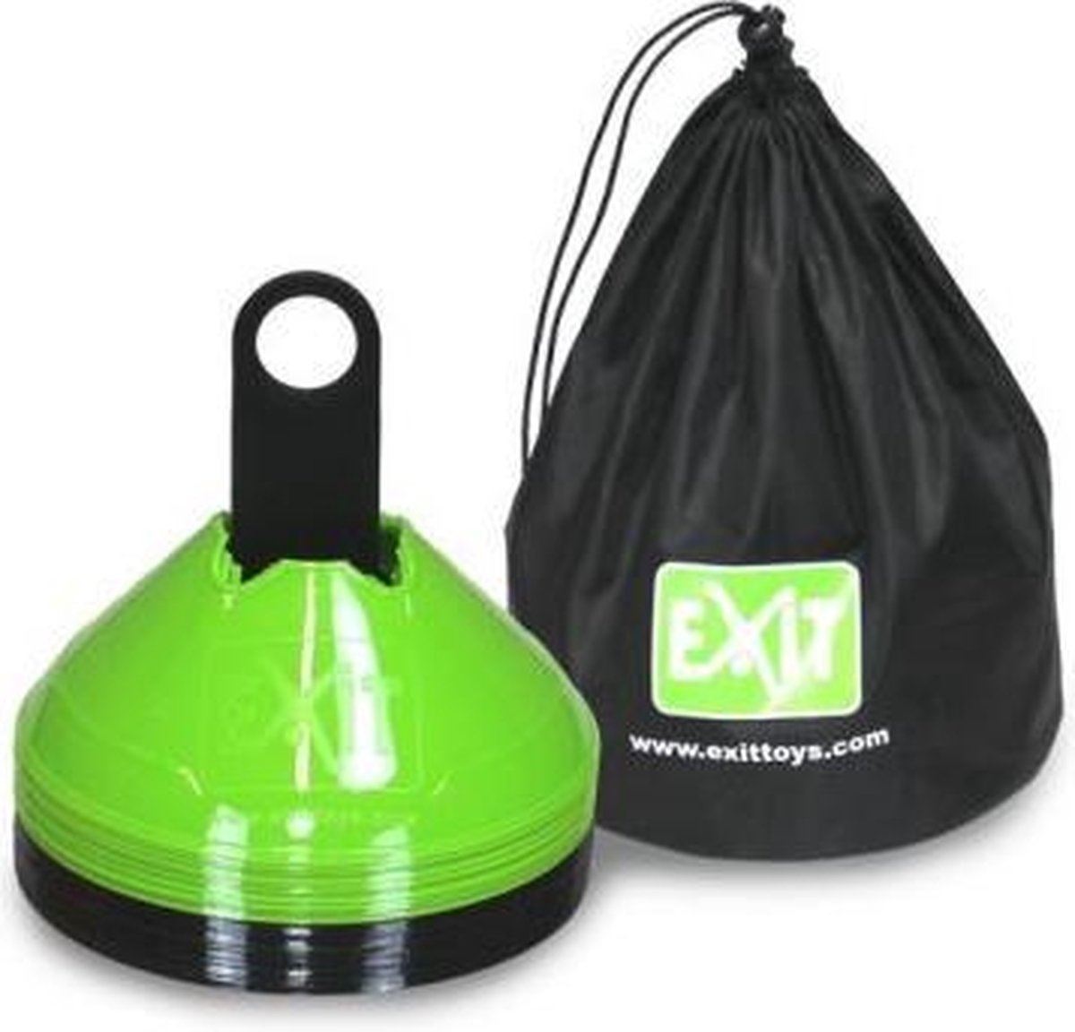 EXIT markeringspionnen (20 stuks) - groen/zwart