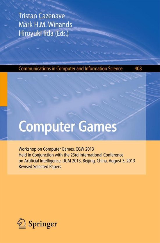 Springer Nature Proceedings Computer Science - Computer Game ... - cover