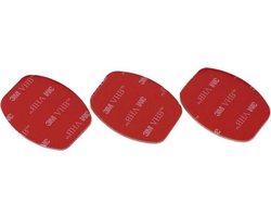 GoPro 3M Sticker - voor plat oppervlak - Adhesive Flat Rounded Mount