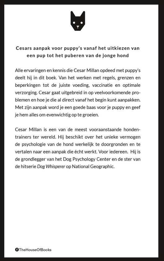 Bol Com Cesars Aanpak Voor Puppy S Ebook Cesar Millan 9789048831166 Boeken