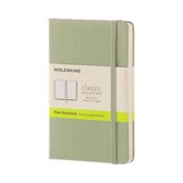 Moleskine Classic Notebook - Pocket - Plain - Hard Cover - Willow Green