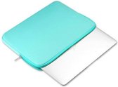 Neopreen Soft Sleeve Voor de Apple Macbook Air / Pro (Retina) 13 Inch - 13.3" Laptop Case - Bescherming Cover Hoes - Turqouise