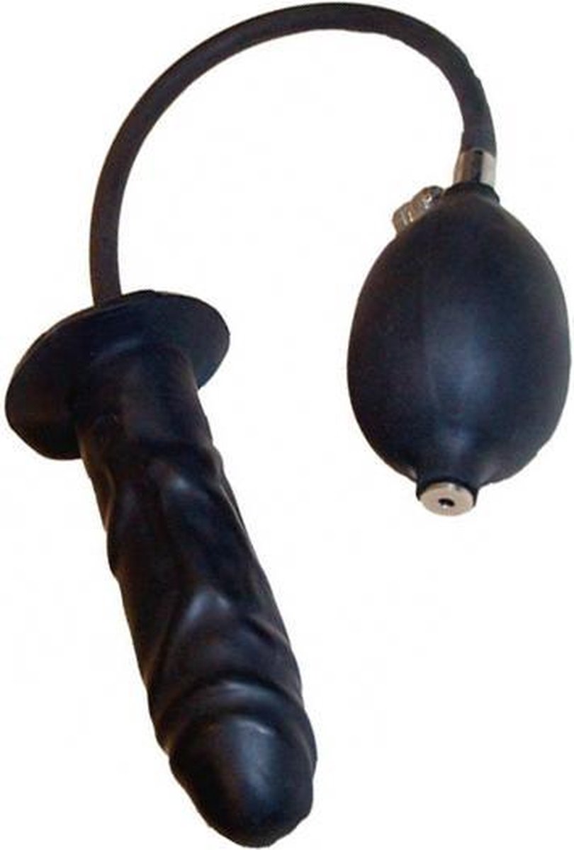 Opblaasbare Buttplug in Penisvorm S