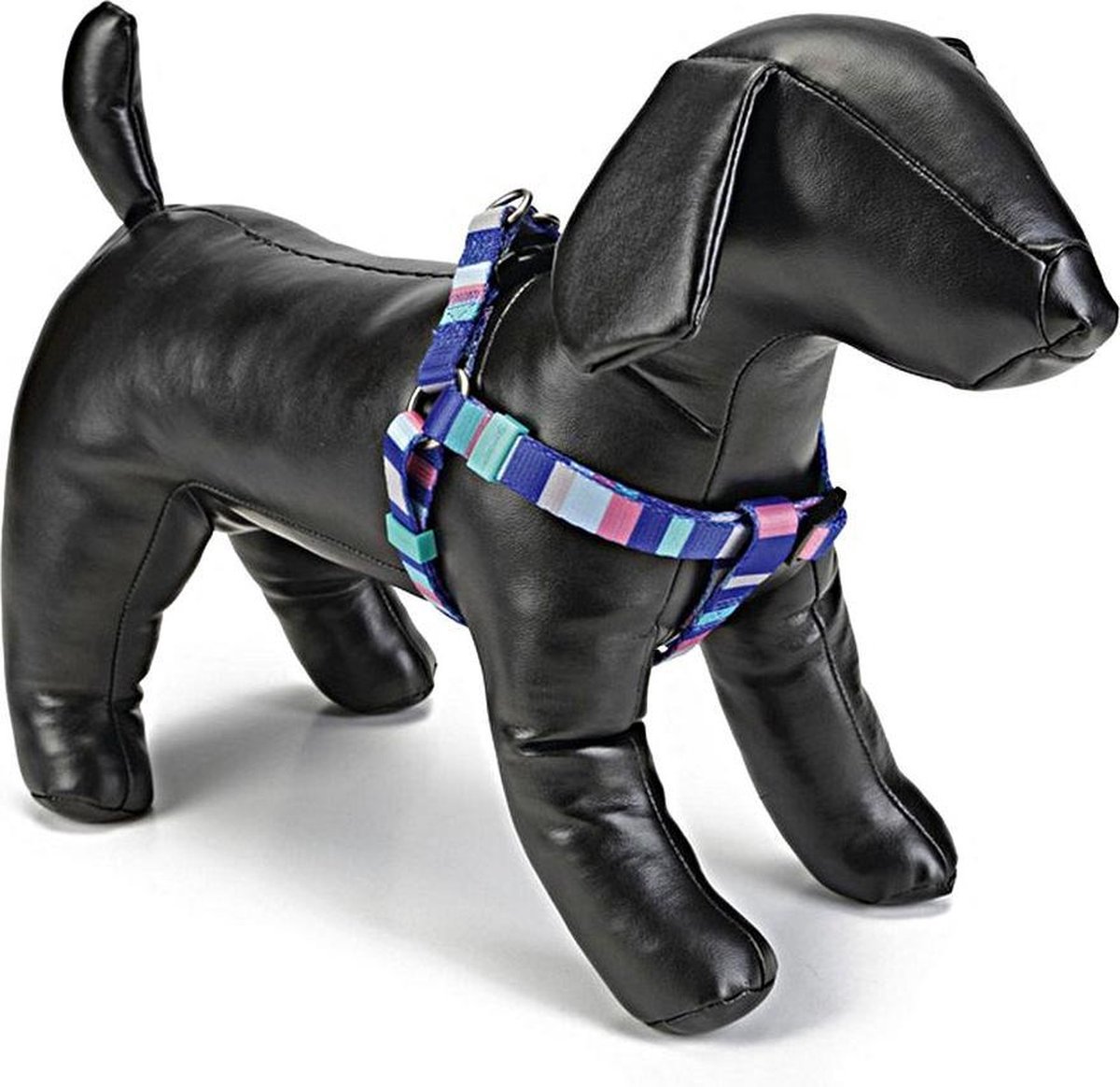 Beeztees nylon borsttuig Stripes 26-40 cm x 10 mm