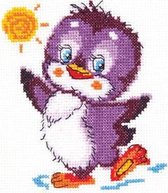 Borduurpakket Baby Penguin - Chudo Igla