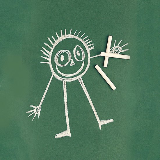 SES - Krijt wit 12 stuks - stofvrij - makkelijk uitwasbaar