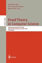 Proof Theory in Computer Science