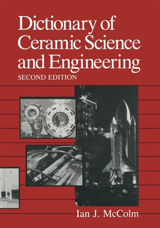 Dictionary of Ceramic Science and Engineering - cover