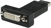 Techly DSP-229 DisplayPort DVI-I Zwart