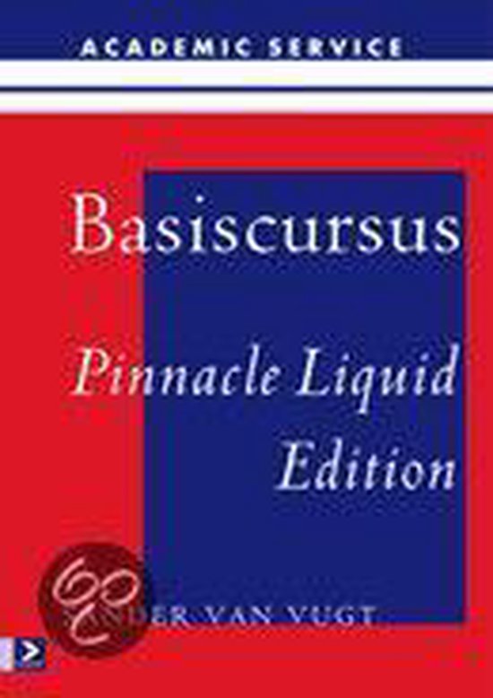 Cover van het boek 'Basiscursus Pinnacle Liquid Edition'
