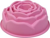 PavonIdea Bouquet - Siliconen Bakvorm Roos Ø 21,5 cm - Roze