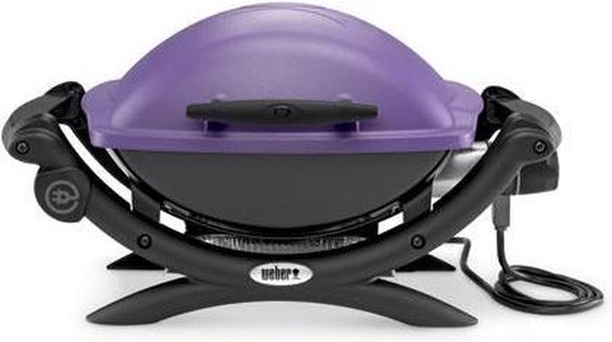 Weber Q 1400 Elektrische Barbecue - Purple | bol.com