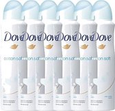 Dove Cotton Soft - 6 x 150 ml - Deodorant Spray - Voordeelverpakking