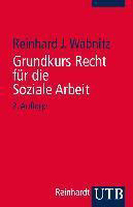 Grundkurs Recht für die Soziale Arbeit - cover