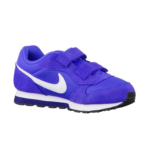 Nike MD Runner 2 (PSV) Sneakers Junior Sportschoenen - Maat 29.5 - Unisex -  blauw/wit | bol.com