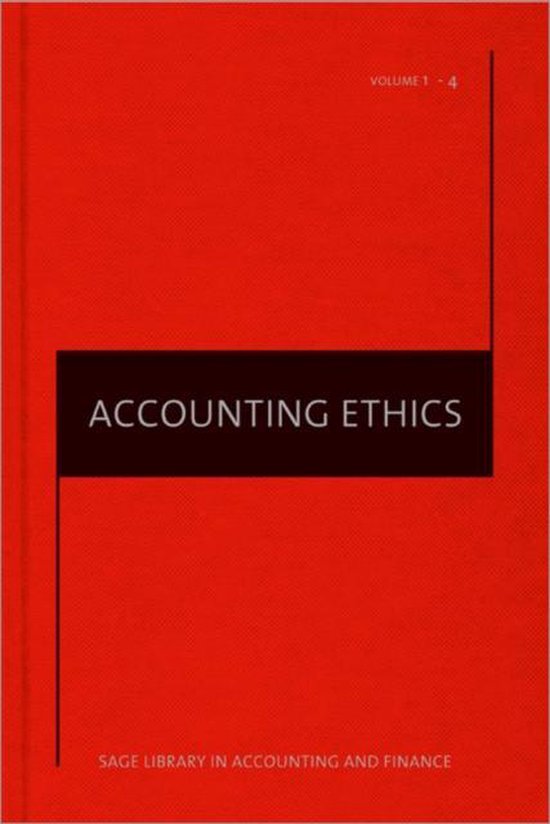 Accounting Ethics 9781446254813 Mcphail Boeken