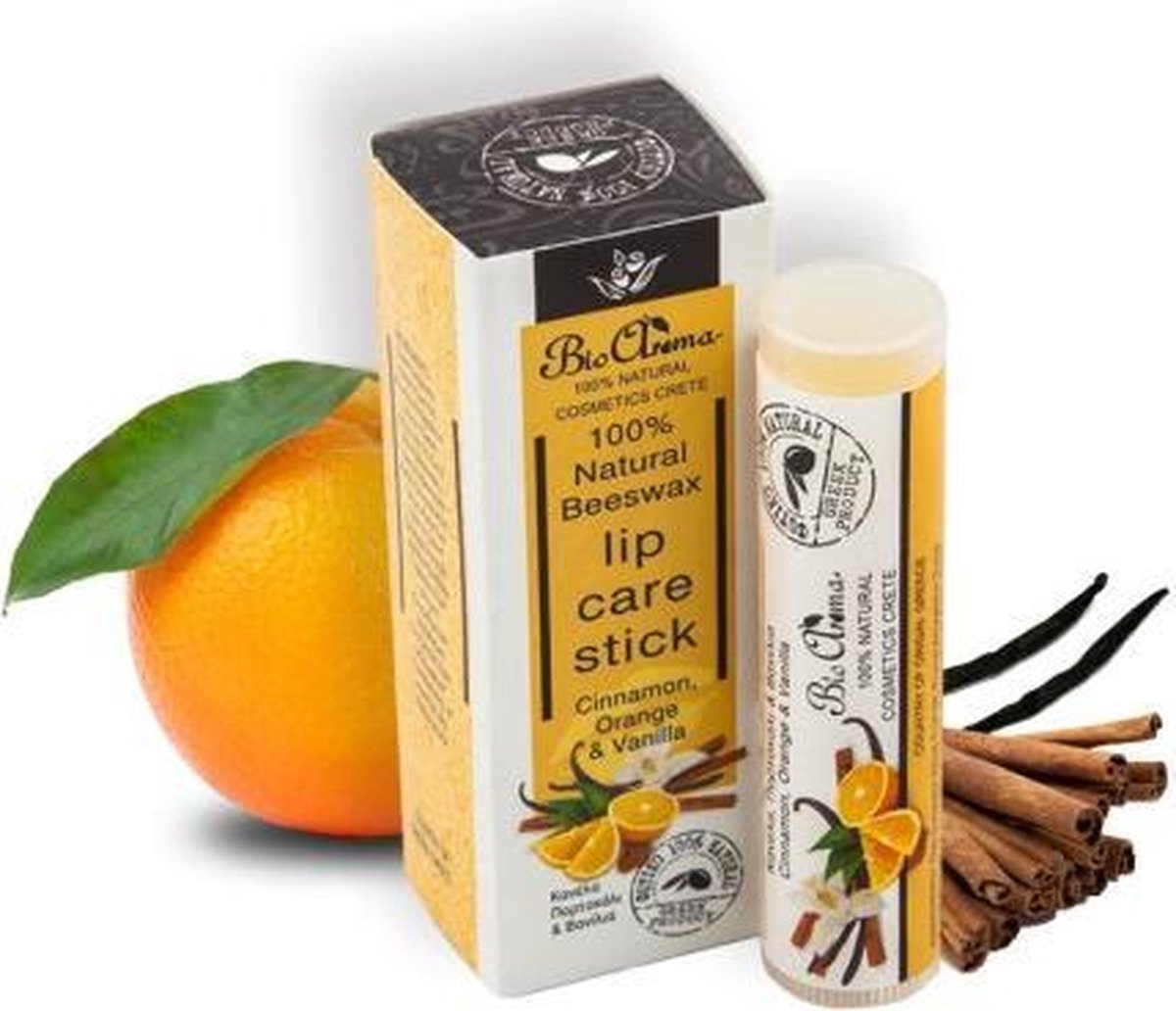 Bol Com Lippenbalsem Met Sinaasappel Vanille En Kaneel 5 Ml
