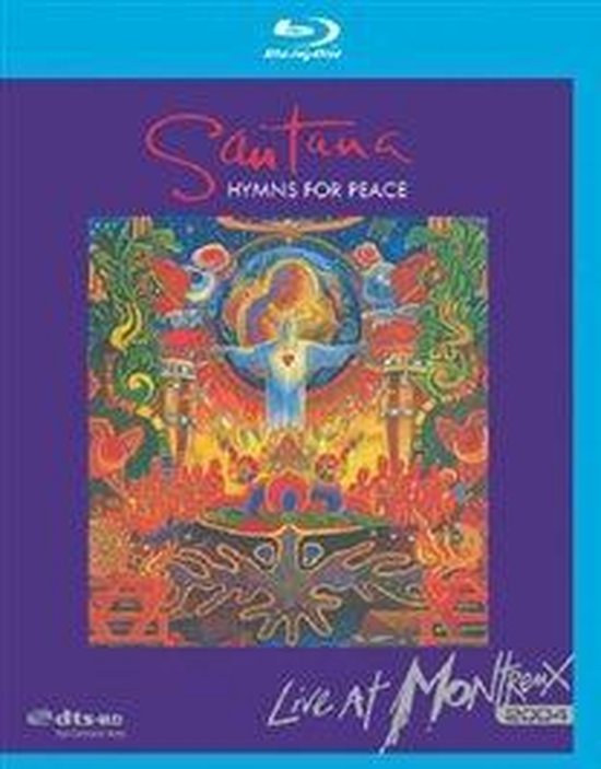 Cover van de film 'Carlos Santana - Montreux Hymns For Peace'