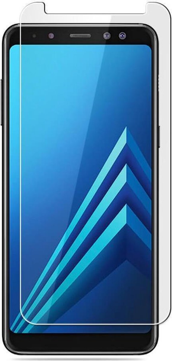 Screen protector tempered glass geschikt voor de Samsung Galaxy A8 2018