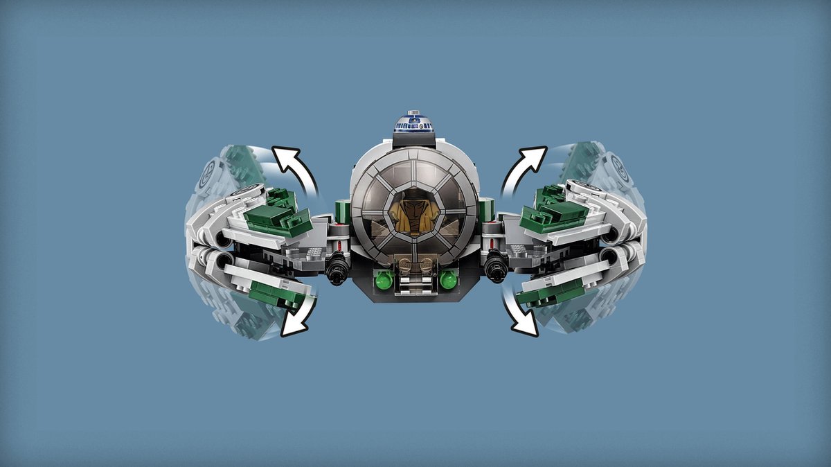LEGO Star Wars Yoda's Jedi Starfighter 75168 — afbeelding 6