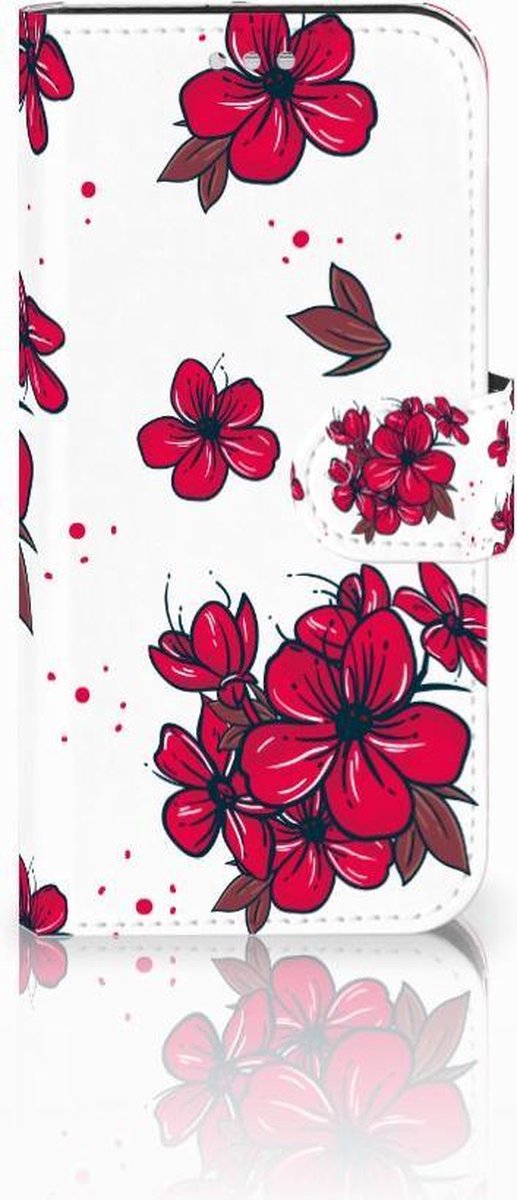 Samsung Galaxy S7 Hoesje Blossom Red