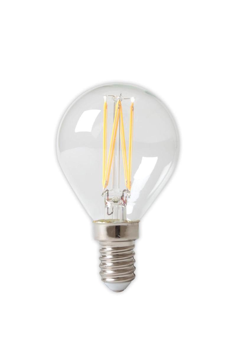 3 stuks LED volglas Filament Kogellamp 240V 3,5W 350lm E14 P45, Helder 2700K CRI80 Dimbaar