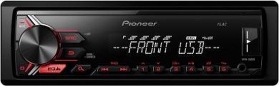 autoradio pioneer inclusief 1-DIN SEAT Toledo, Leon 1999-2005 / AUDI A3 (8L), 2000-2003, A6 (4B) 2000-2001 / FIAT Scudo 2007+ frame Audiovolt 11-034 - Pioneer