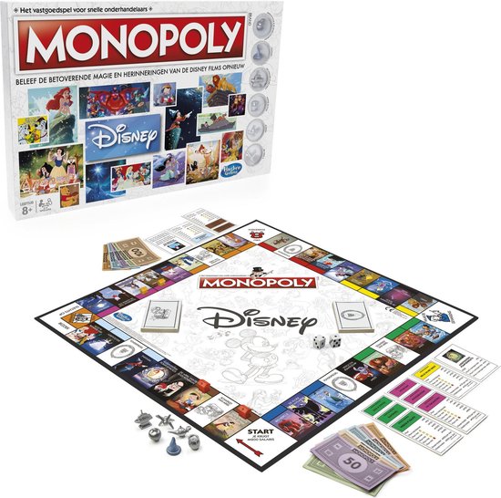 Kruiden garage jurk Monopoly Disney | Games | bol.com