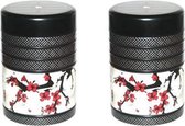 Theeblik Cherry Blossom 100 gram - Voor losse thee | 2 stuks